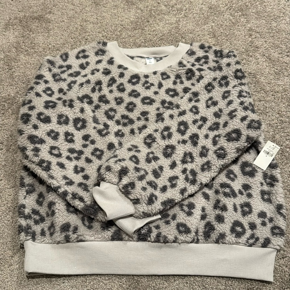 Old Navy Sherpa Sweatshirt